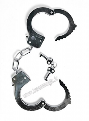 دستبند فلزی پلیس حرفه ای (درجه یک)